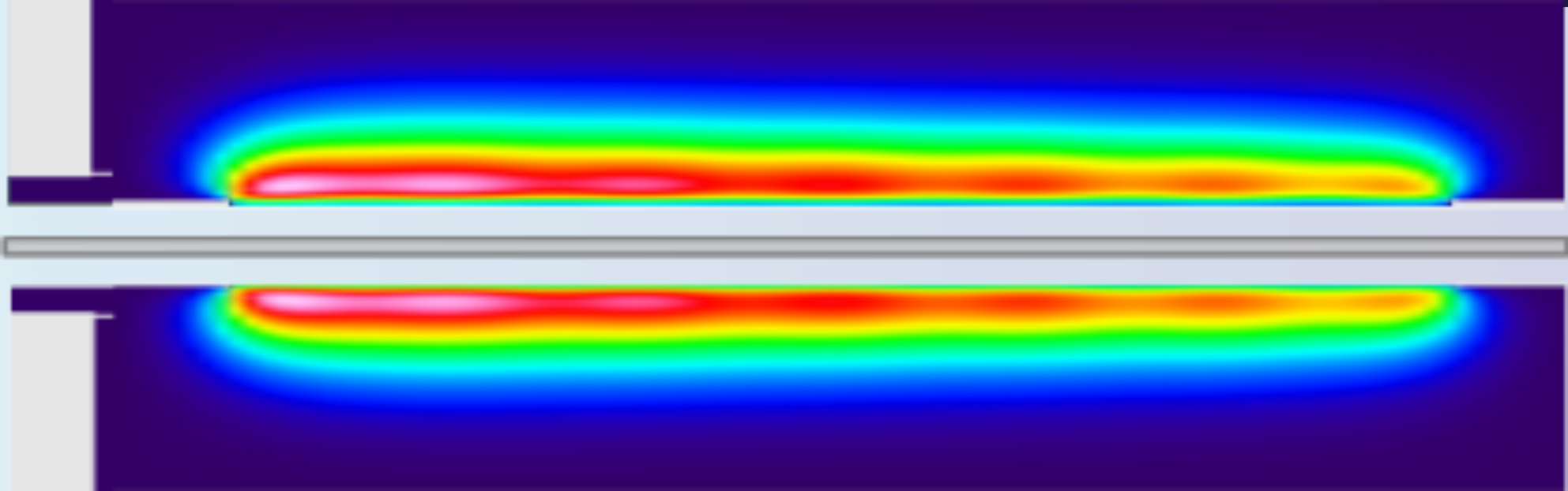 Picture of coaxial waveguide